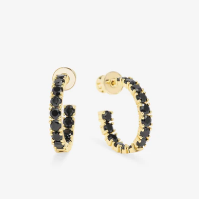 Heiress Hoops .75"