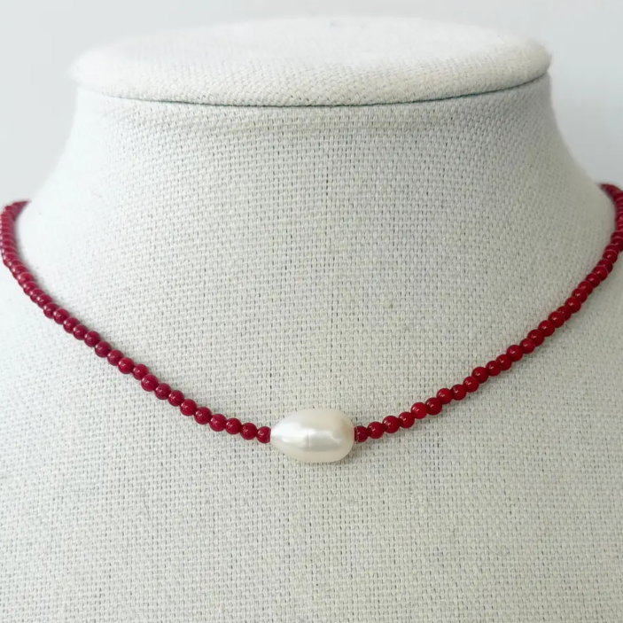 Gameday Pearl Choker