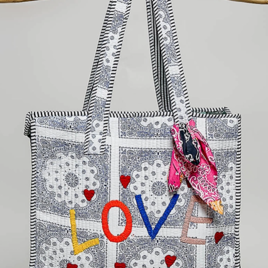 Quilted Love Tote