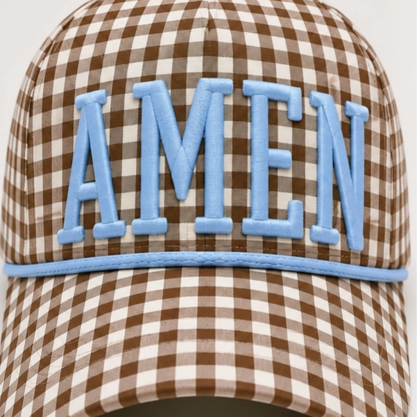 Brown Faith Hat
