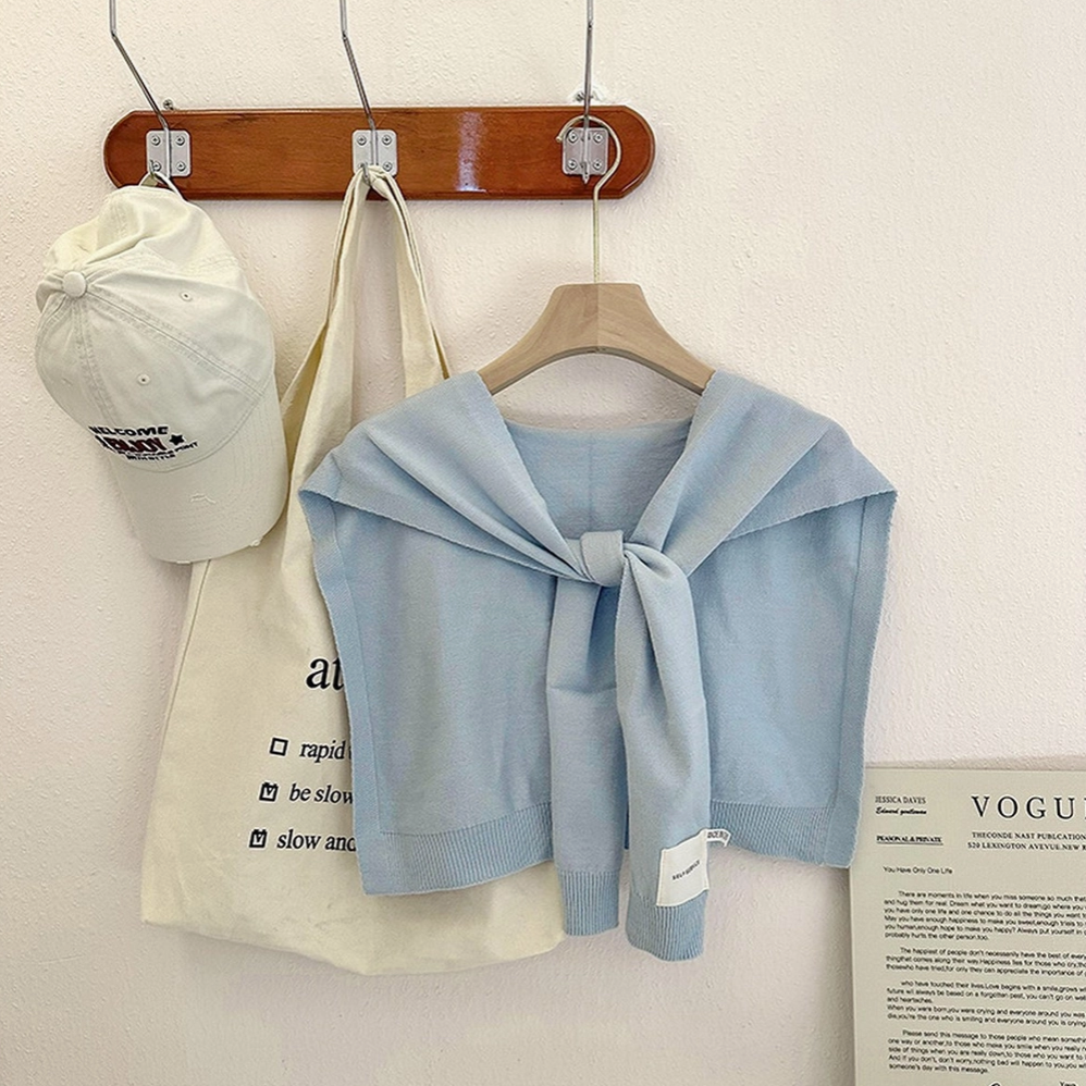 Knitted Knotted Shawl