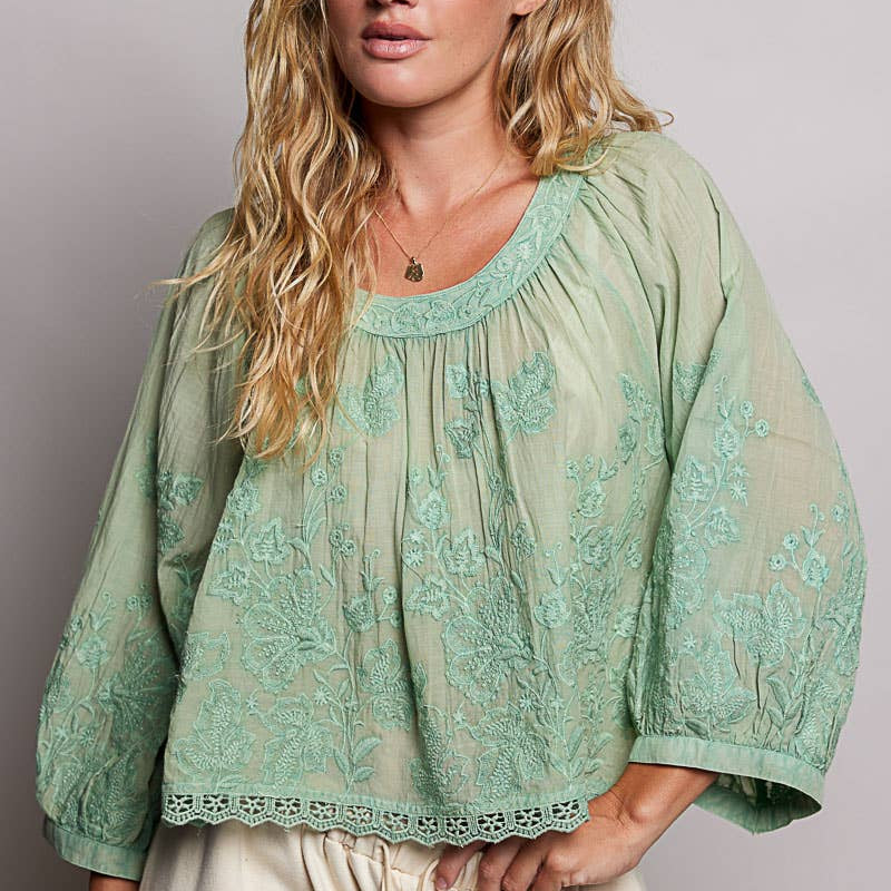 Everly Floral Blouse