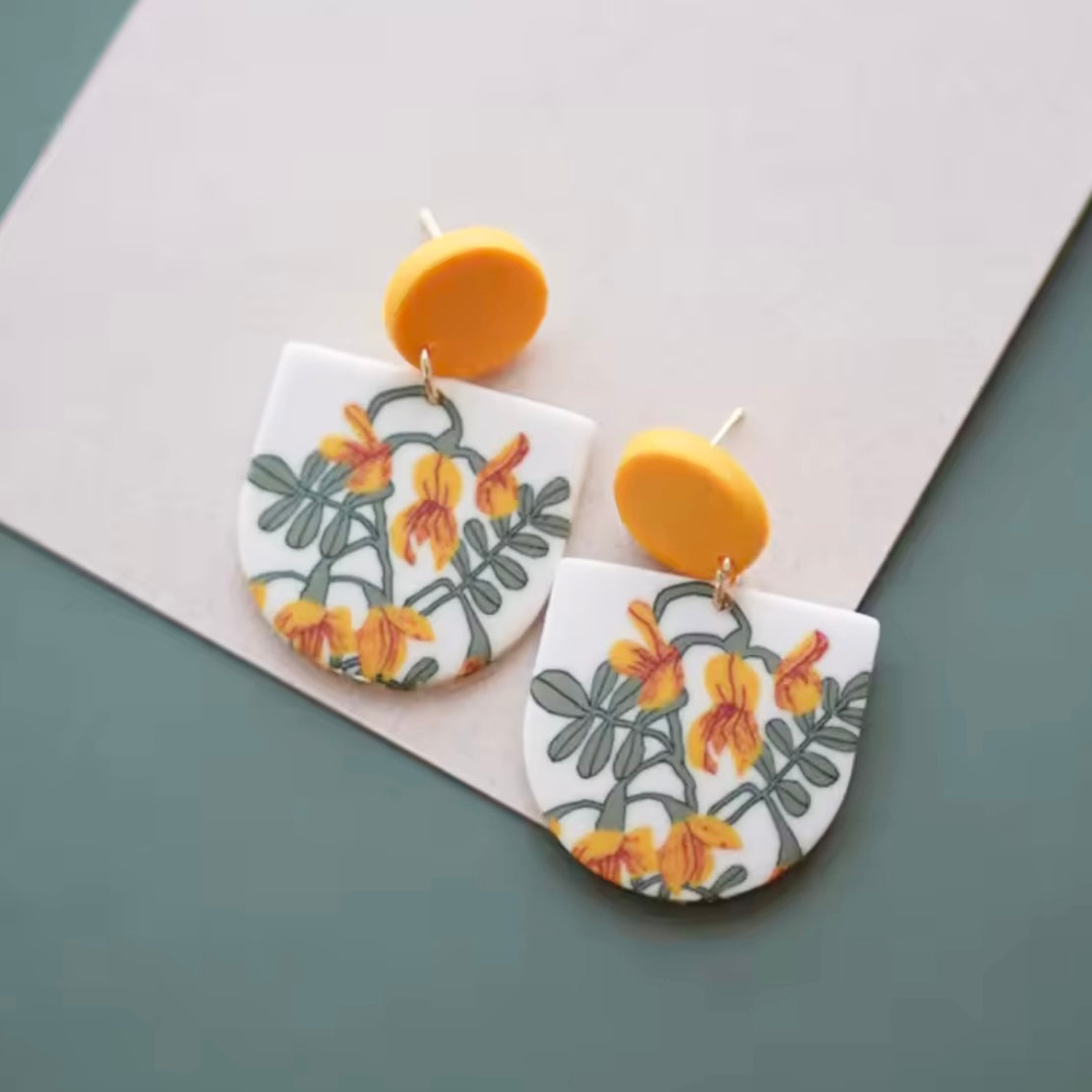 Playful Clay Earrings