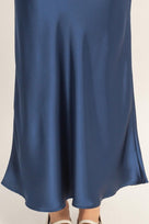 Sienna Satin Midi Skirt