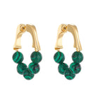 Soft Beaded Hoops