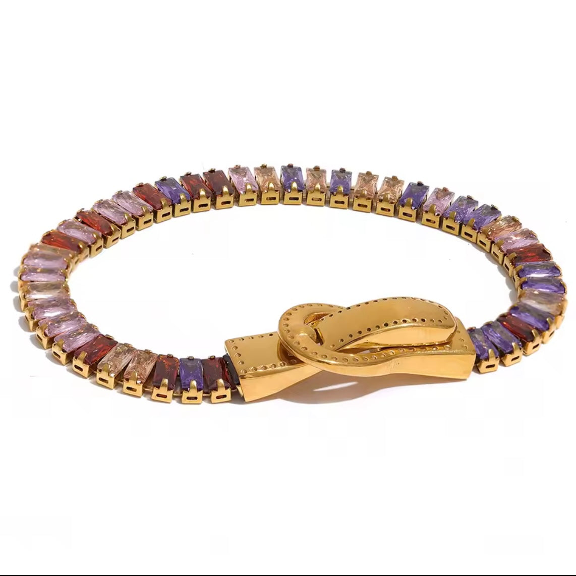 Belted Grace Stainless Steel Bracelet