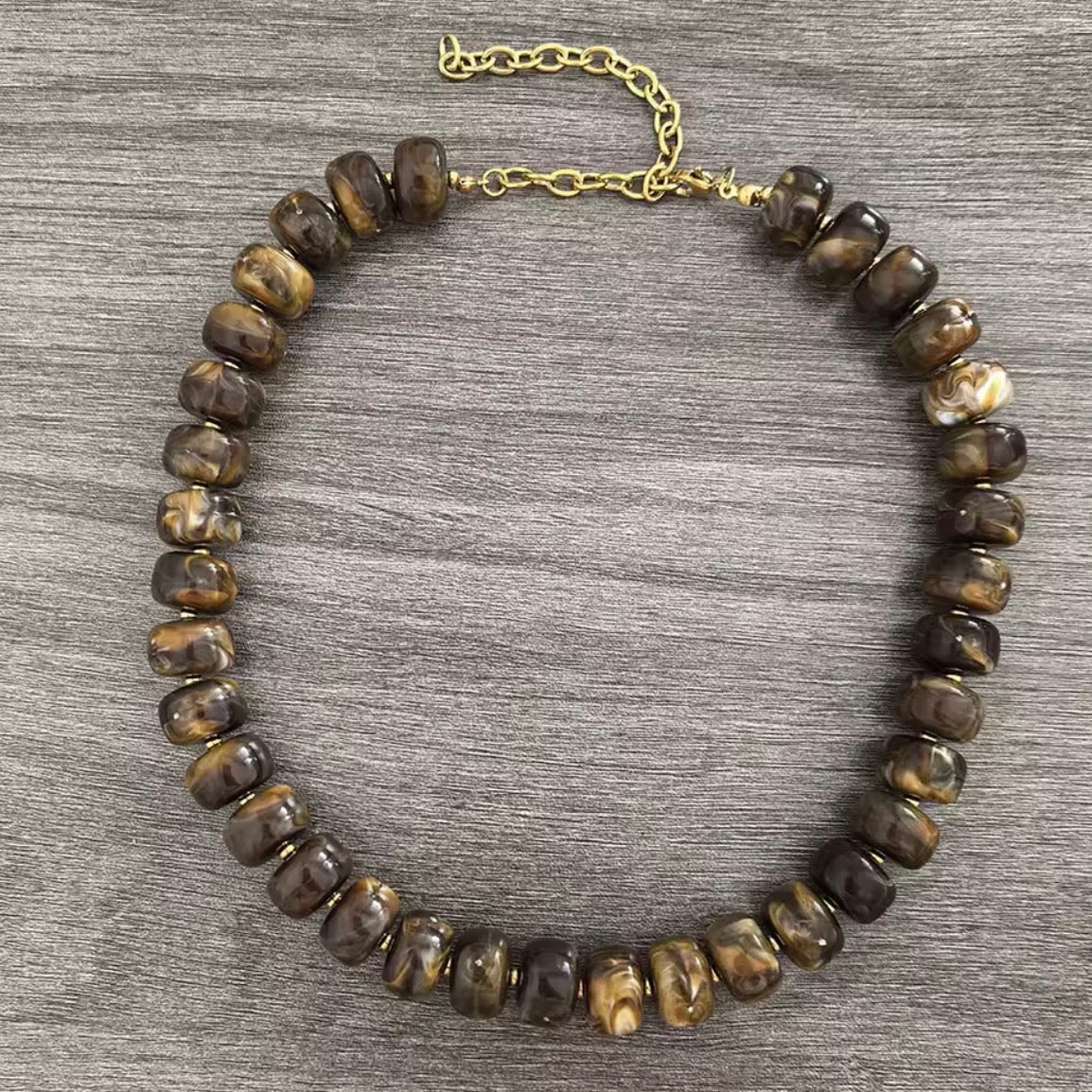 Candy Crush Beaded Necklace