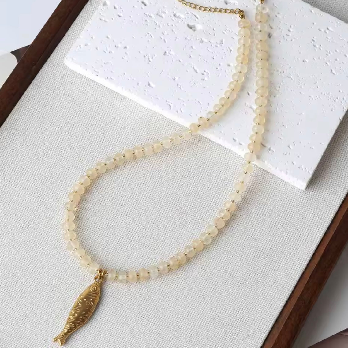 Koi Fish Pendant Necklace