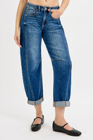 JT Boyfriend Barrel Jeans