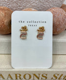 Golf Day Stud Earrings
