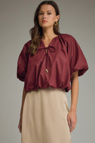 Viv Bubble Sleeve Top