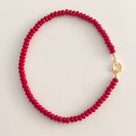 Cut Stone Candy Beaded Necklace