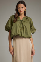 Viv Bubble Sleeve Top