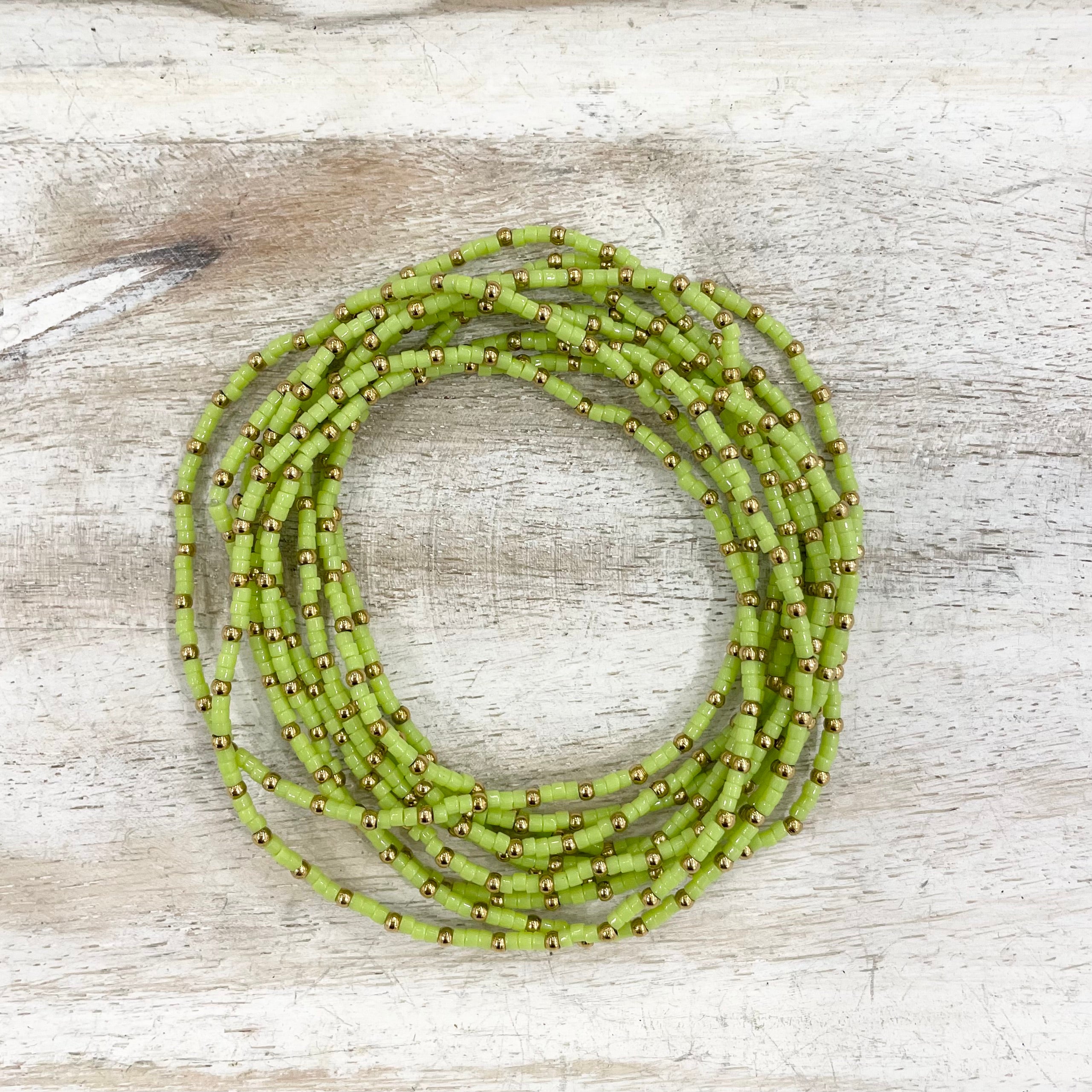 18K Gold-Filled Petite Beaded Bracelets