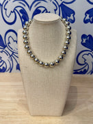 Metallic Bubble Bead Necklace Collection