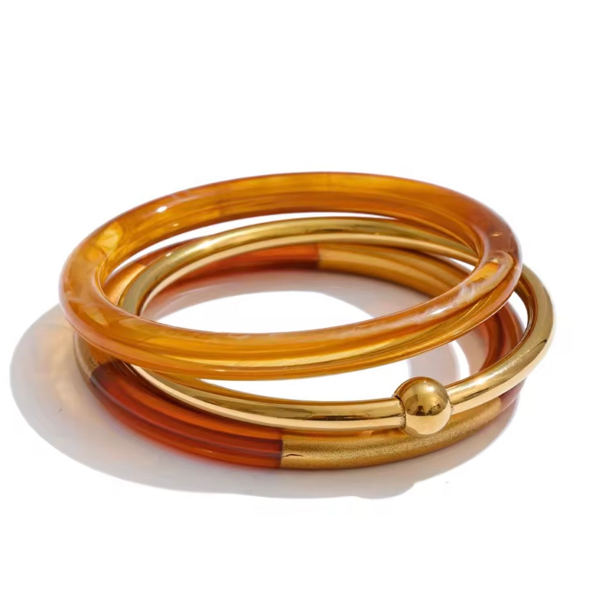 Sloan Resin Bangle Set