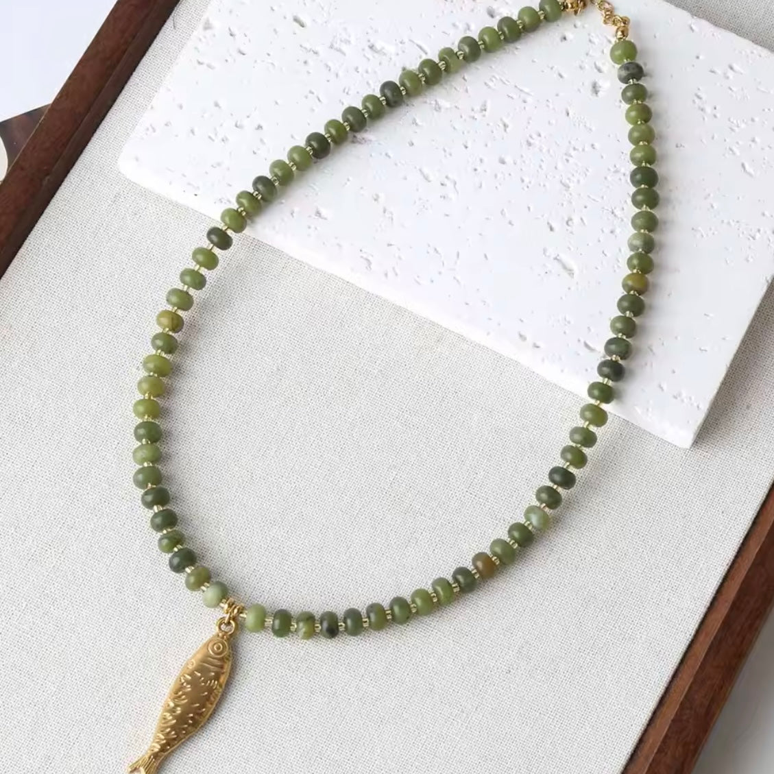 Koi Fish Pendant Necklace