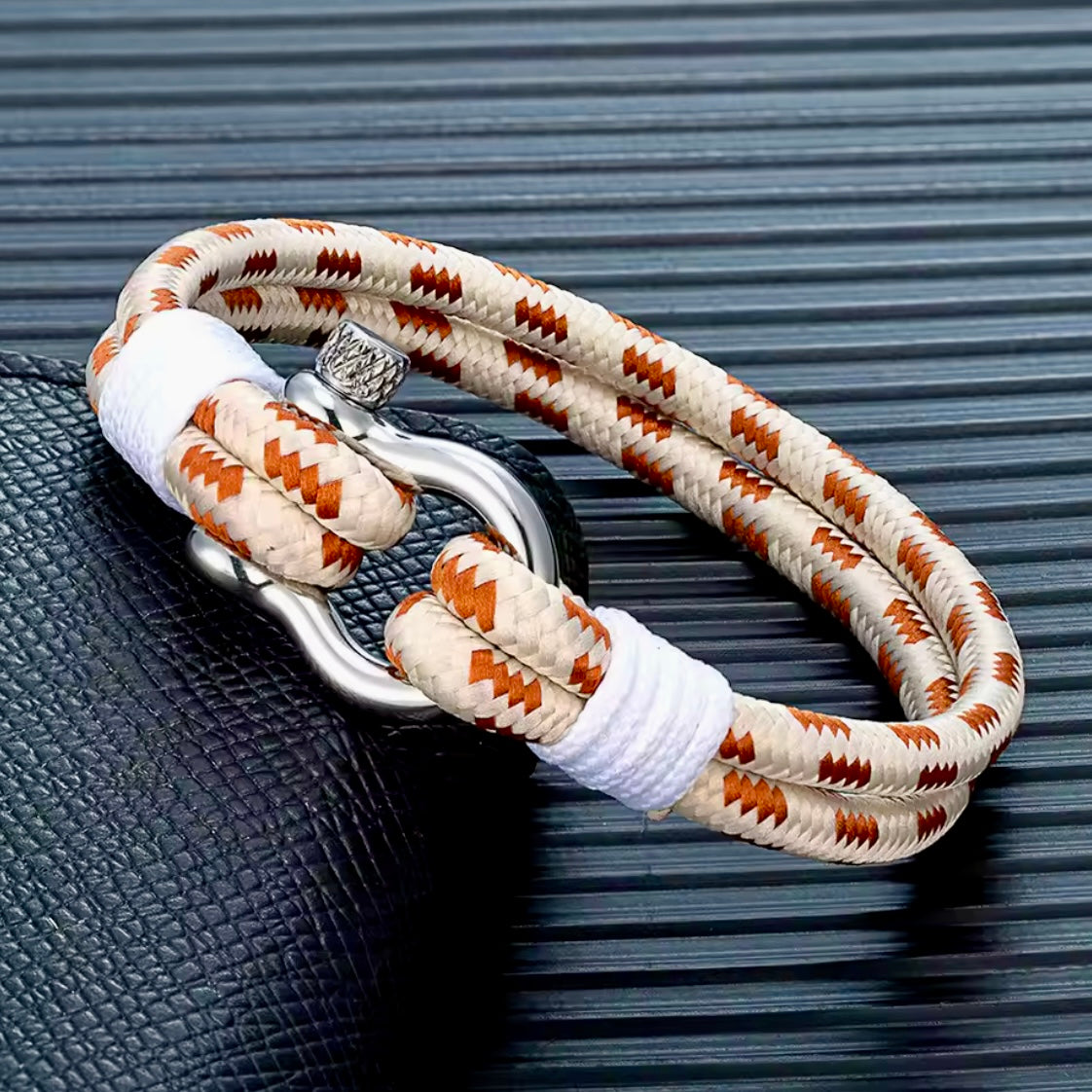 Men’s Horsebit Rope Bracelet