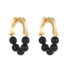 Soft Beaded Hoops