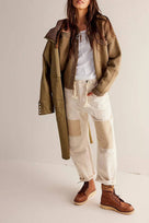 Autumn Stroll Button Sweater