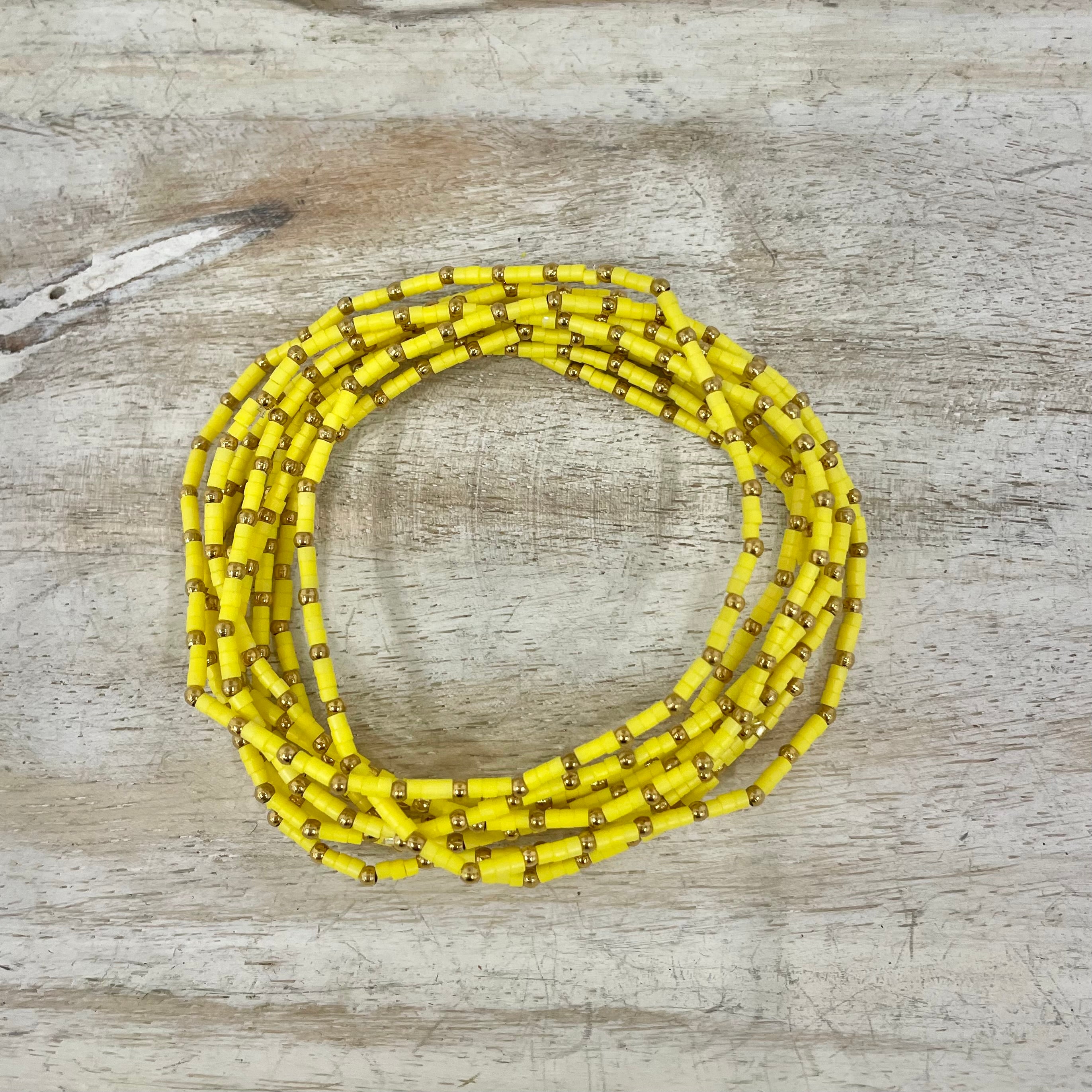 18K Gold-Filled Petite Beaded Bracelets