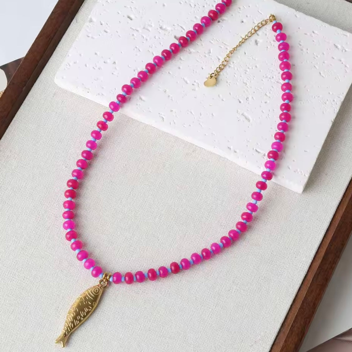 Koi Fish Pendant Necklace