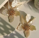 Summer Flower Statement Earrings