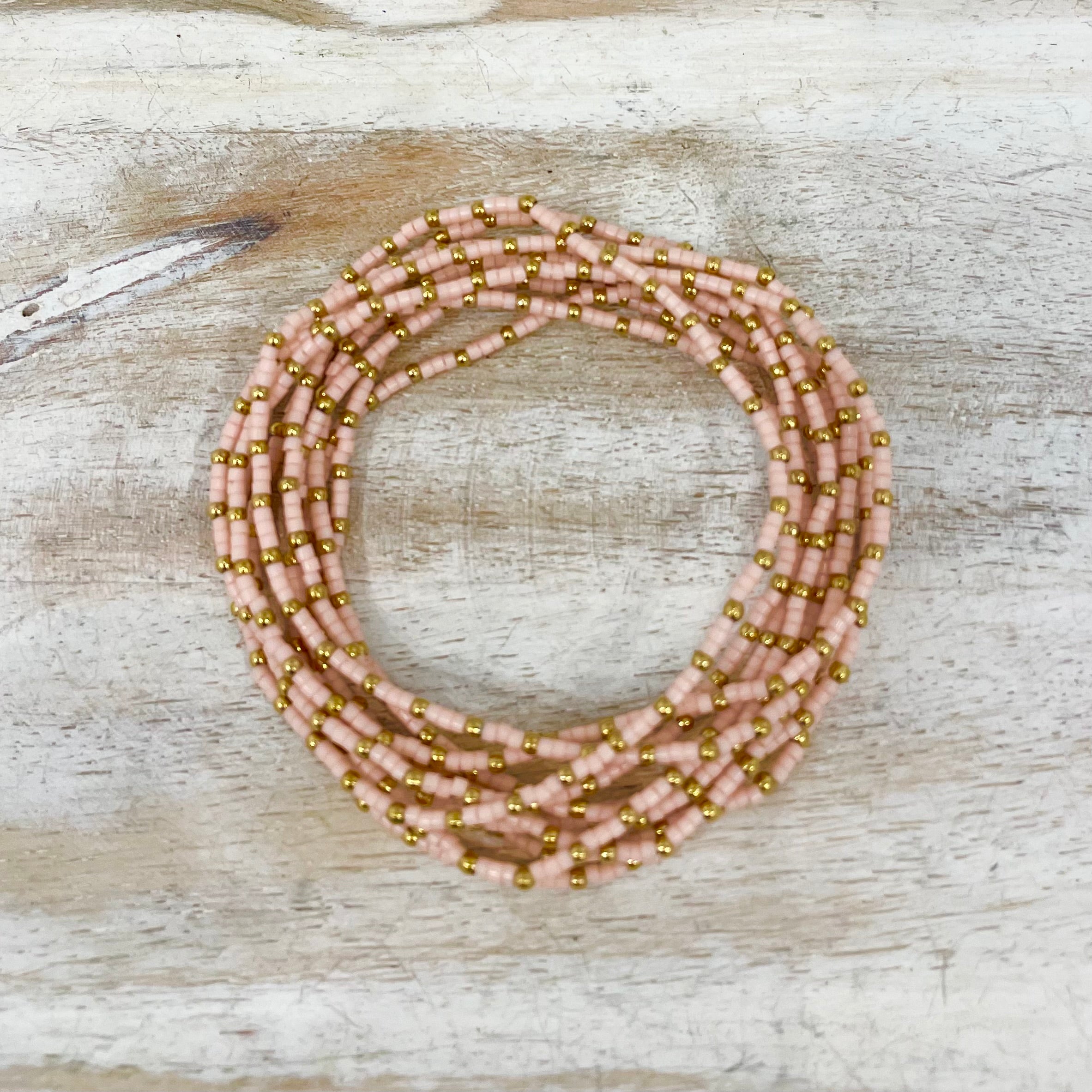 18K Gold-Filled Petite Beaded Bracelets