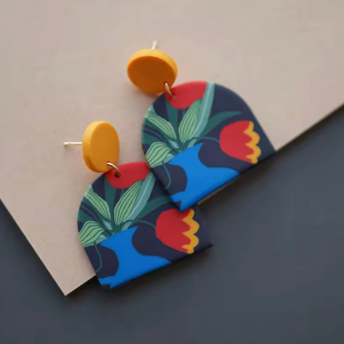 Playful Clay Earrings