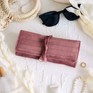 Velvet Travel Jewelry Roll