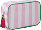 Coastal Stripe Makeup Bag