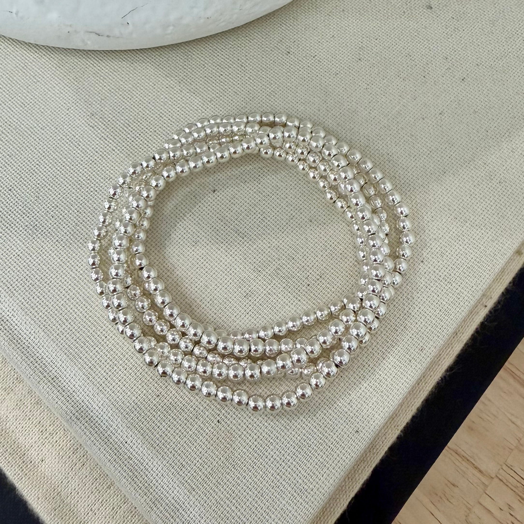 Beaded Bracelet Stack