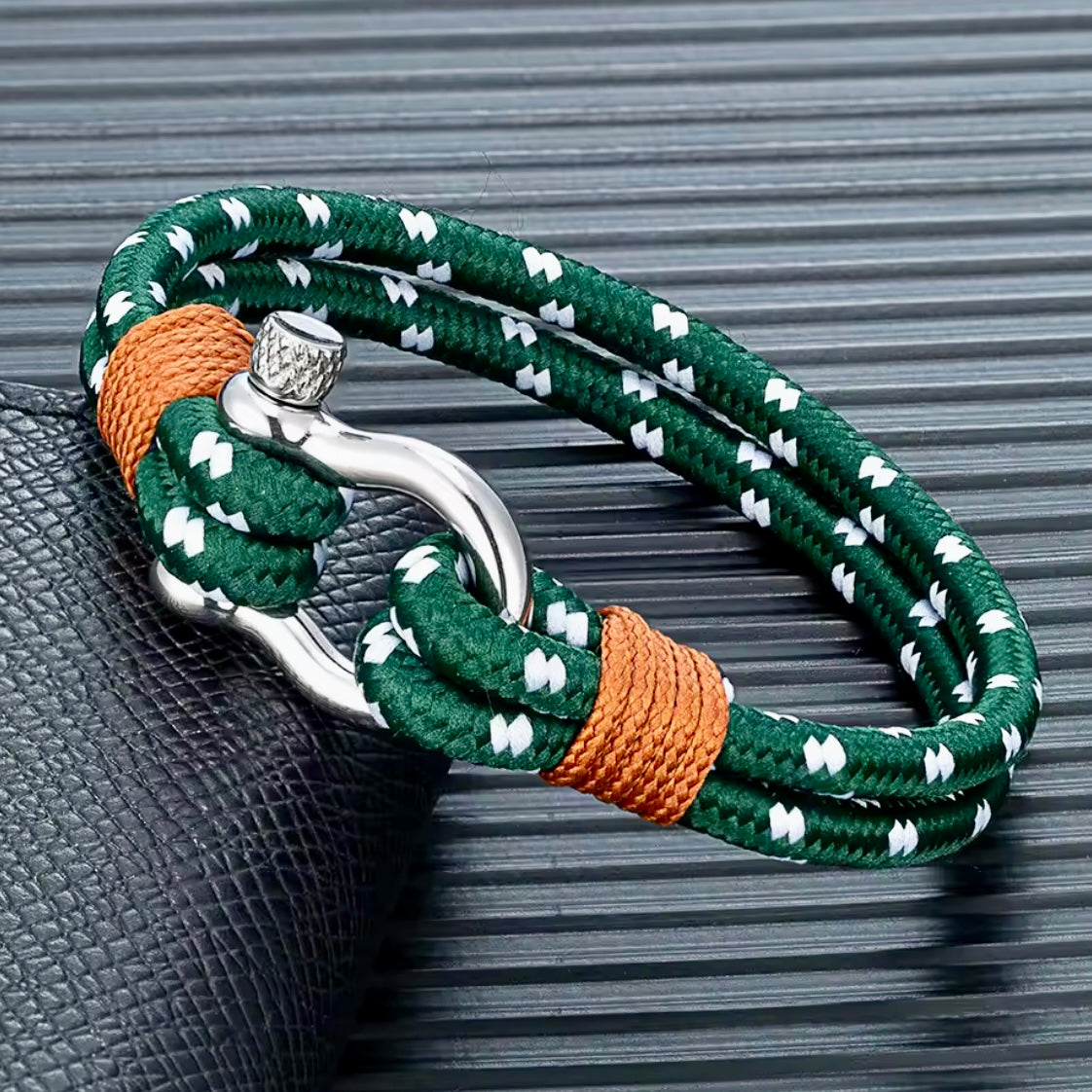 Men’s Horsebit Rope Bracelet