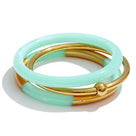 Sloan Resin Bangle Set