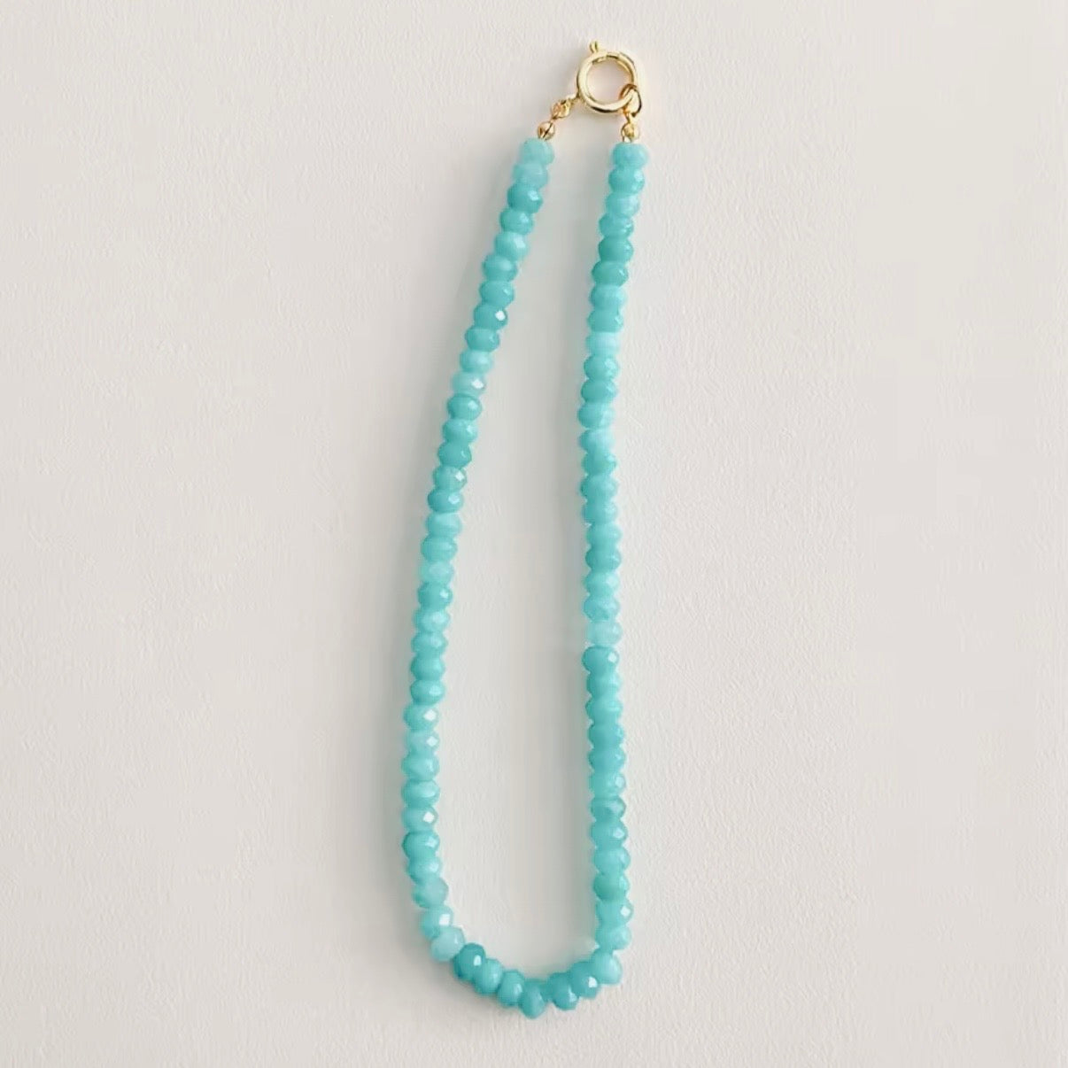 Cut Stone Candy Beaded Necklace