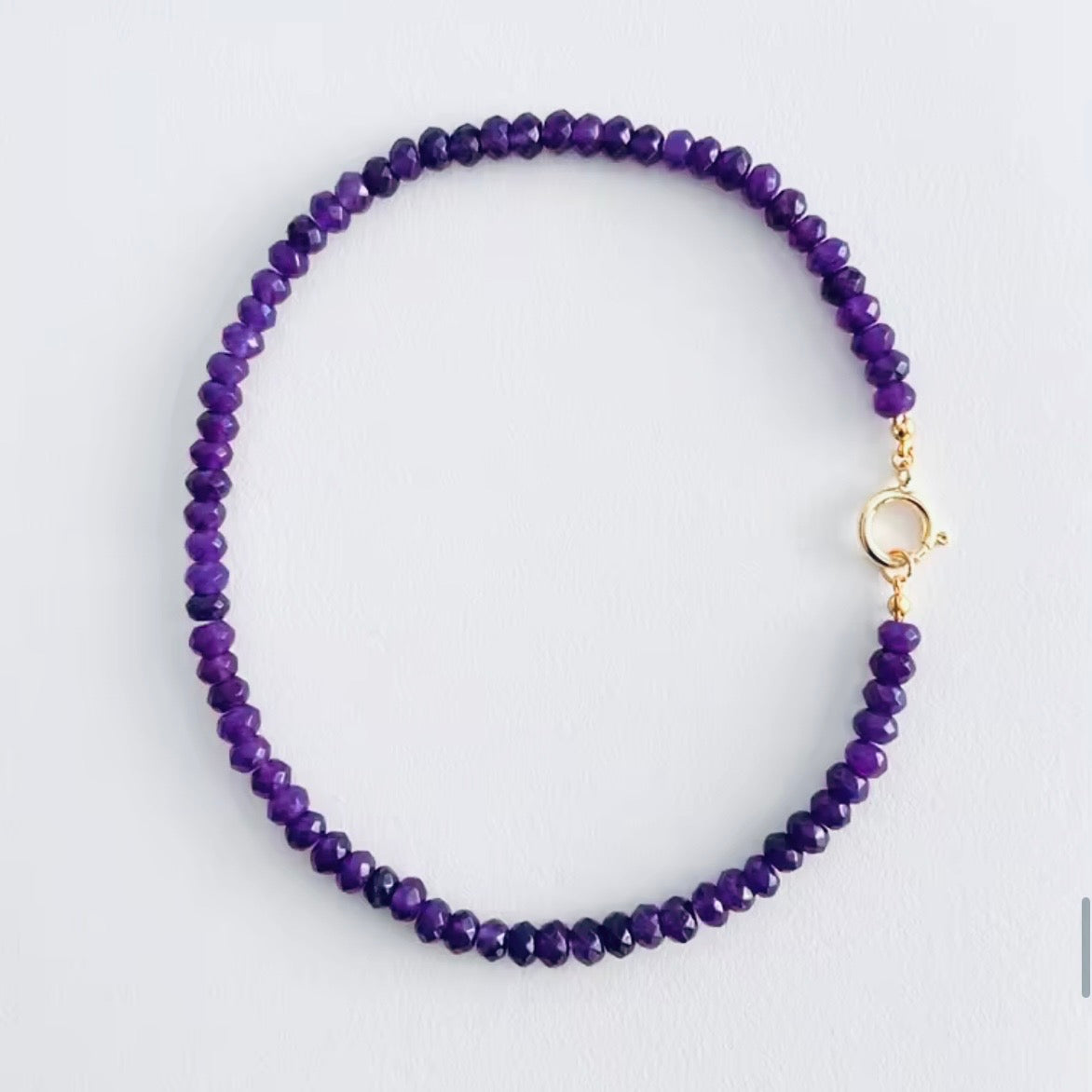 Cut Stone Candy Beaded Necklace