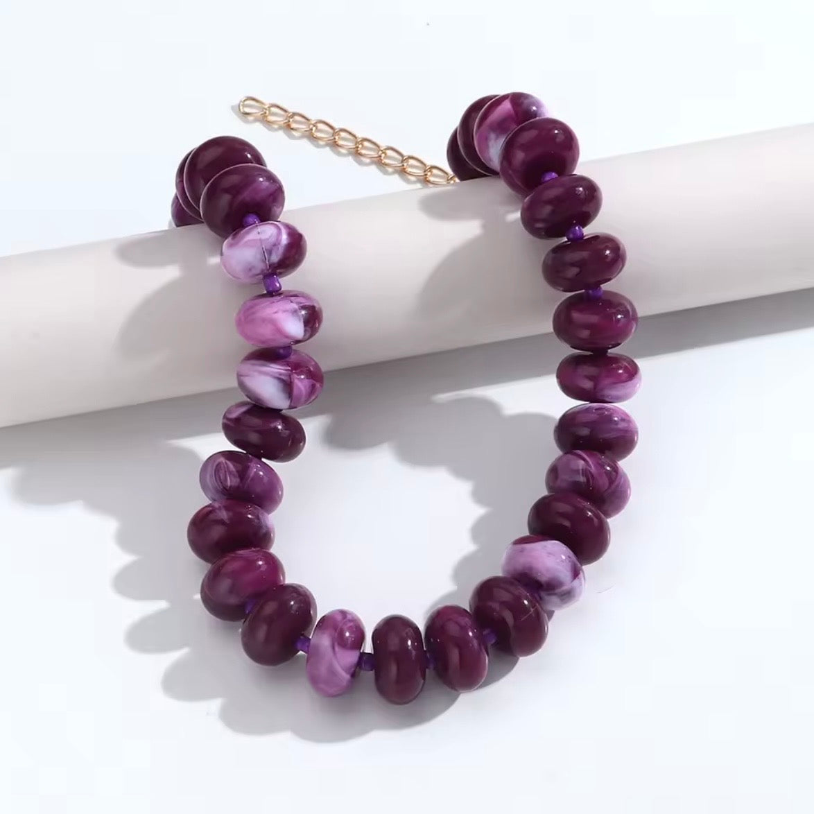 Candy Crush BIG Beaded Necklace