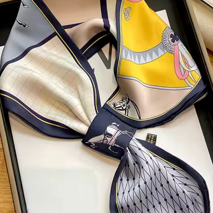 Reversible Equestrian Scarf