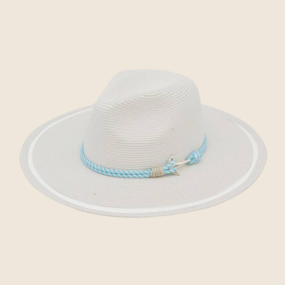 Brinley Flat Brim Sun Hat