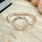 Hammered Hinge Bracelet