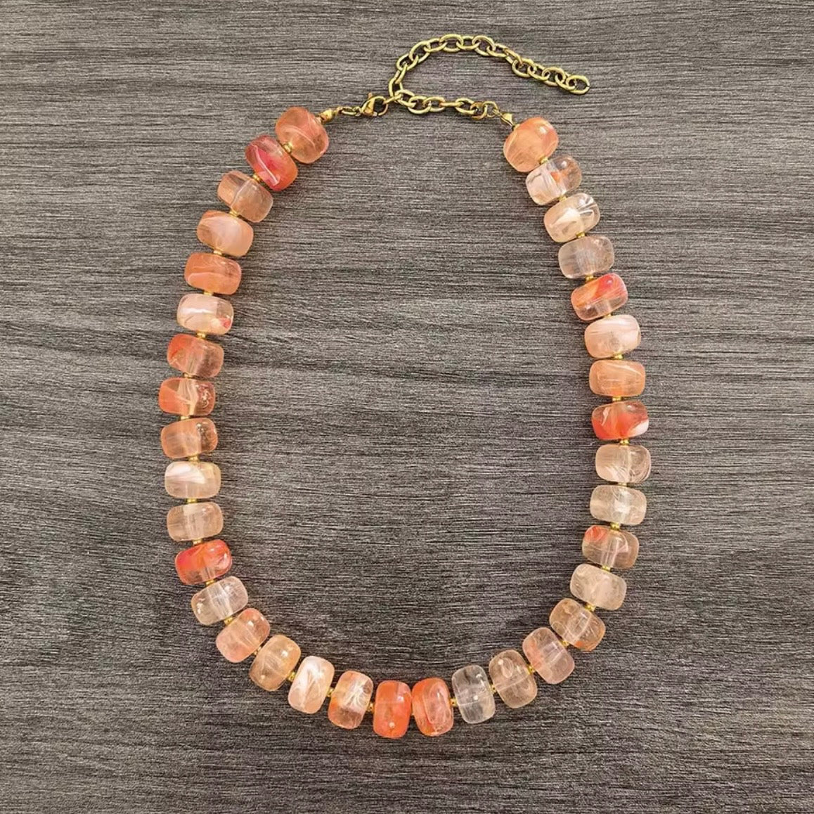Candy Crush Beaded Necklace