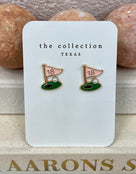 Golf Day Stud Earrings