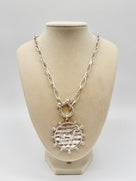 Equestrian Medallion Necklace
