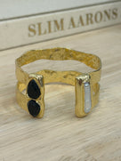 Large Stone Cuff
