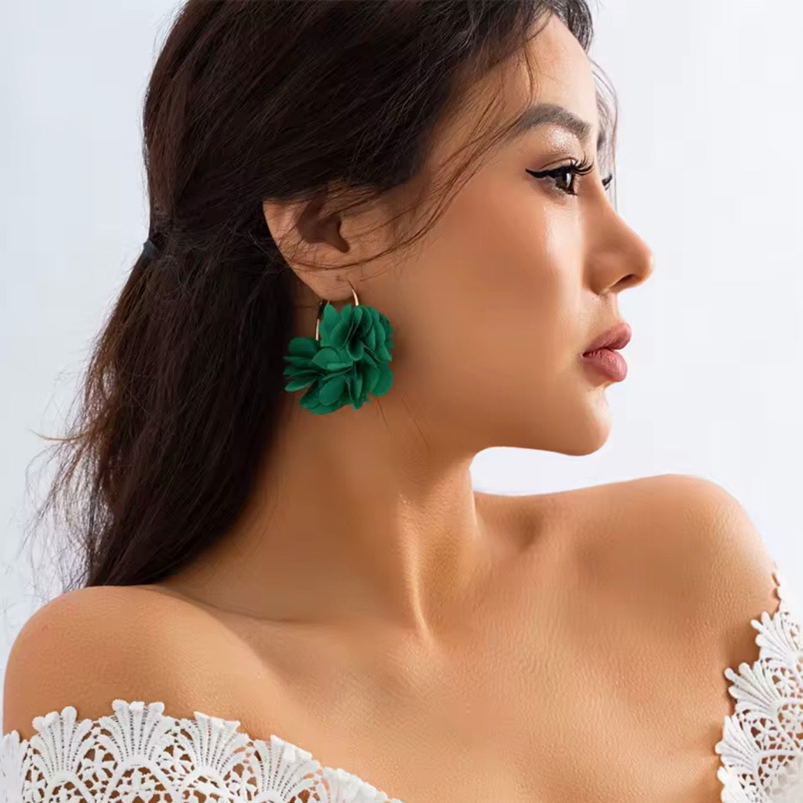 Flower Petal Hoops