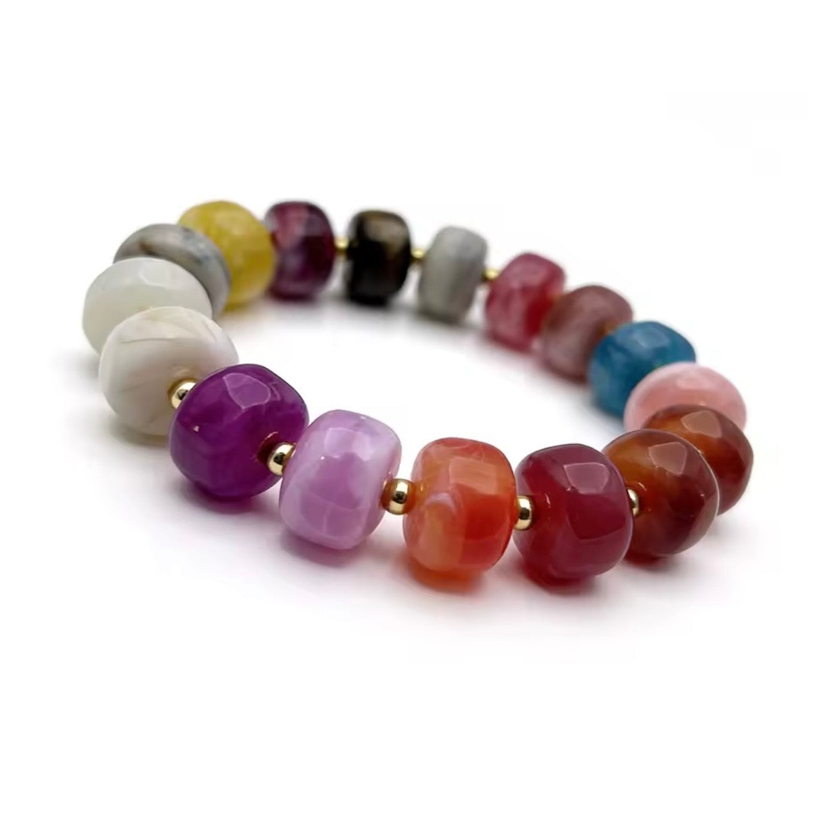 Candy Crush Beaded Bracelet