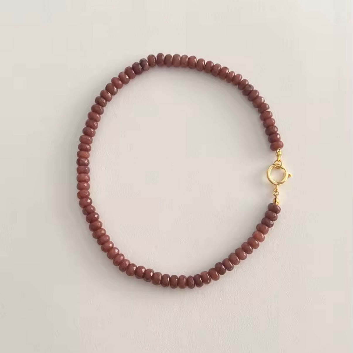 Cut Stone Candy Beaded Necklace