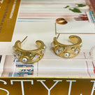 Gemstone Hoops - Waterproof