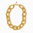 Jenna Chain Link Beaded Necklace