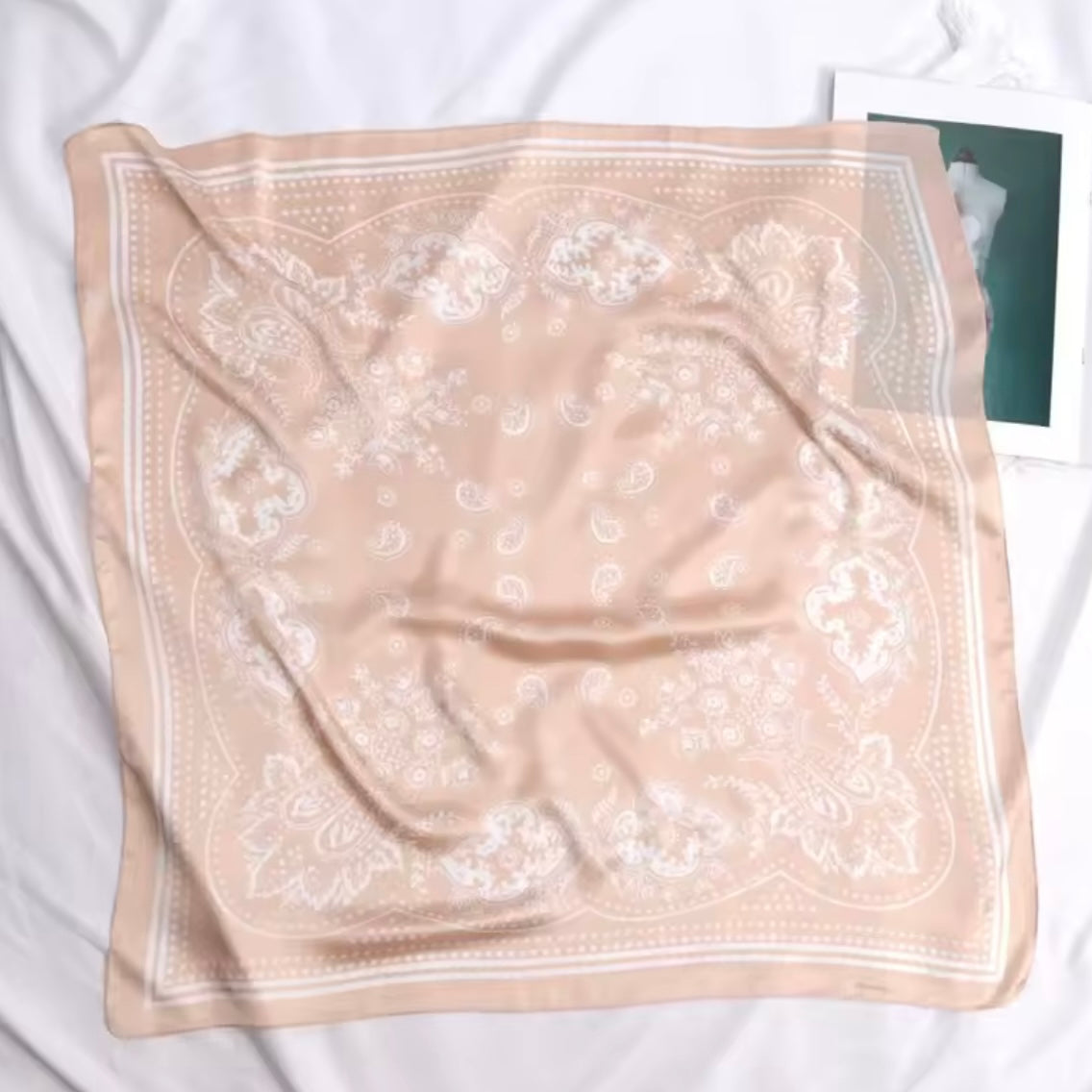 Oversized Satin Bandana